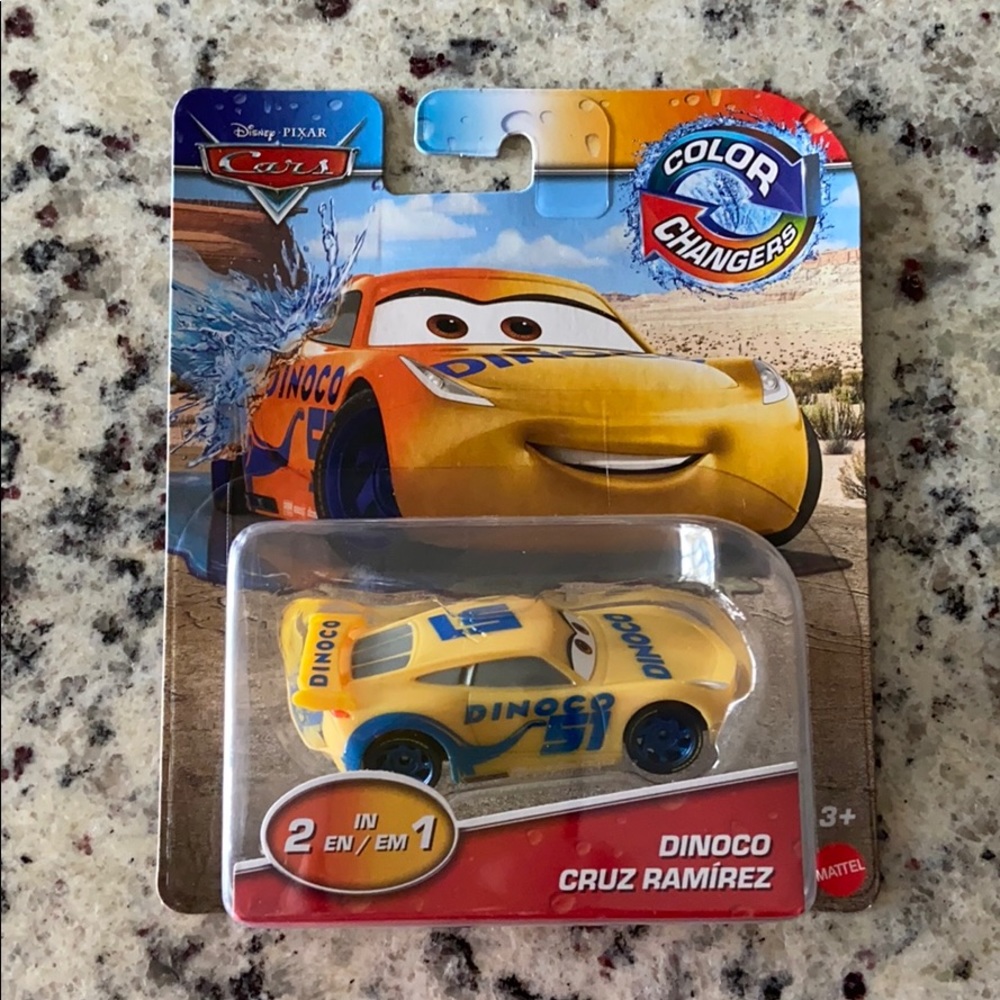 Disney Pixar Cars Color Changing Dinoco Cruz
